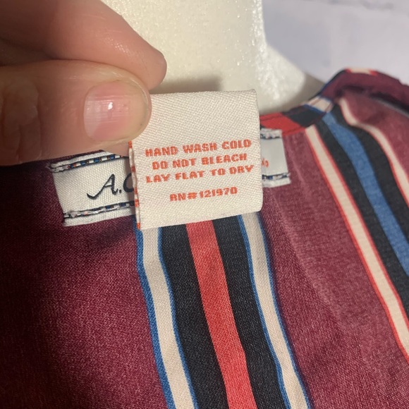 A. Calin By Flying Tomato Wrap Dress Surplice S - Picture 11 of 12